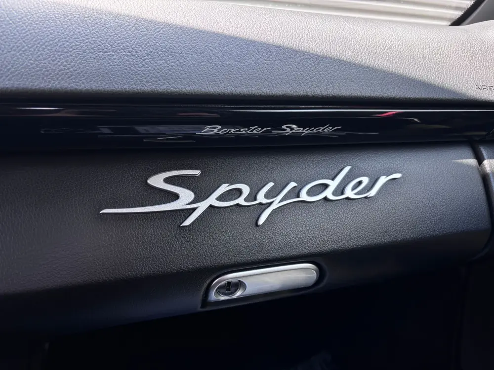 27k-Mile 2012 Porsche 987.2 Boxster Spyder 6-Speed Auction