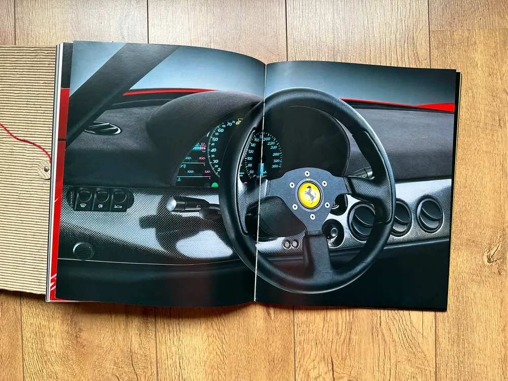 Ferrari F50 Carbon Fiber Owners Book — Auction Ended | PCARMARKET