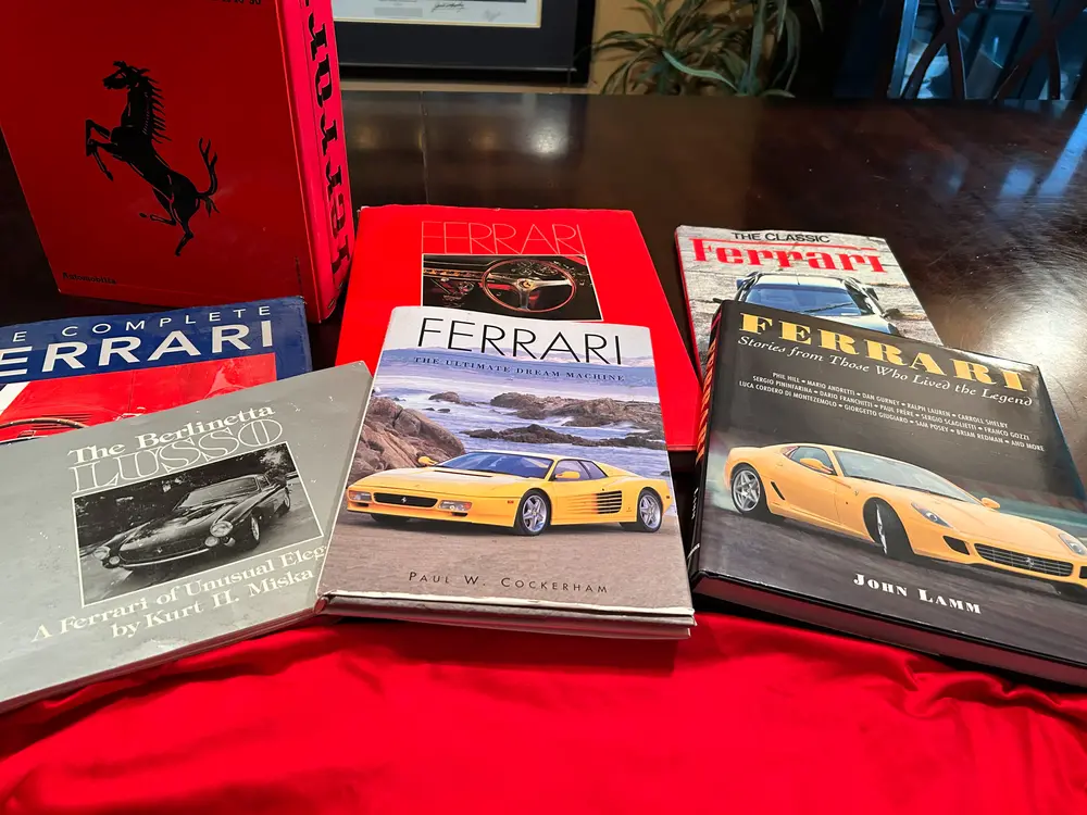 No Reserve Ferrari Book Collection — Sold | PCARMARKET