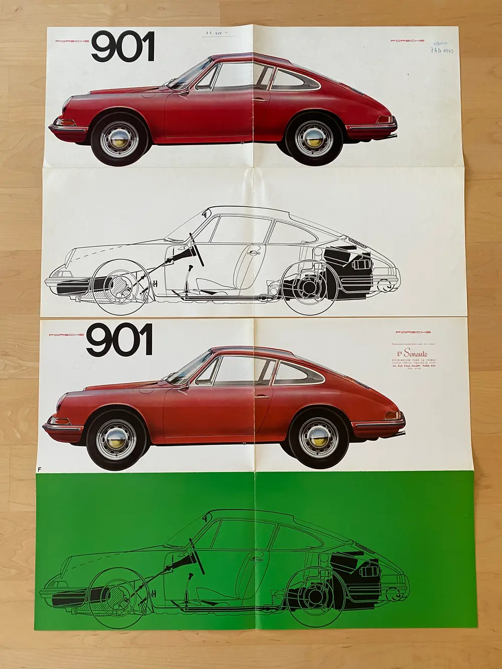 Original 1963 Porsche 901 Brochure — Auction Ended | PCARMARKET