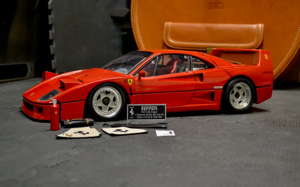 1:8 Scale Ferrari F40 Model By Rivarossi — Sold | PCARMARKET