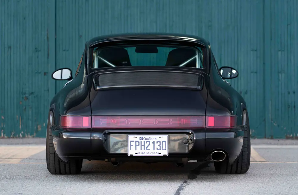 PTS Satin Black Metallic 1990 Porsche 964 Carrera 2 Coupe 5-Speed