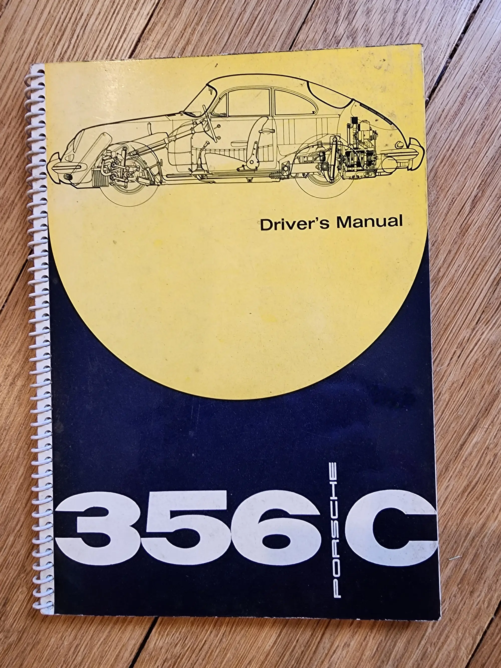 ポルシェ 356 C カラーカタログ Original Porsche 356 C Driver's Manual and Interior Color Chart