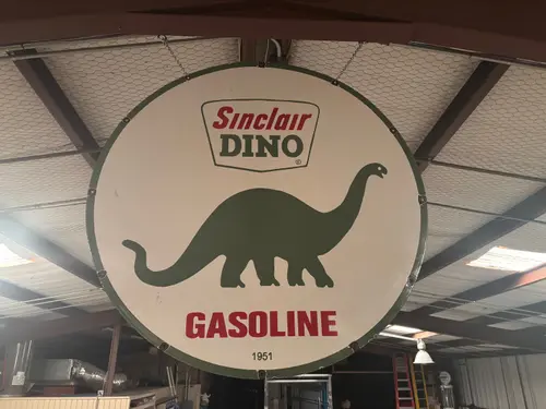 70's Original Dino Ferrari Service Sign — Auction Ended | PCARMARKET