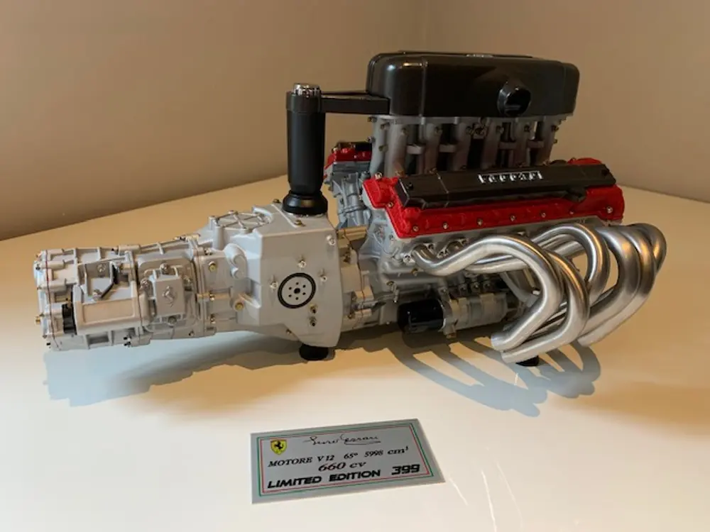 1/4 Scale Ferrari Enzo Engine Model — Sold | PCARMARKET