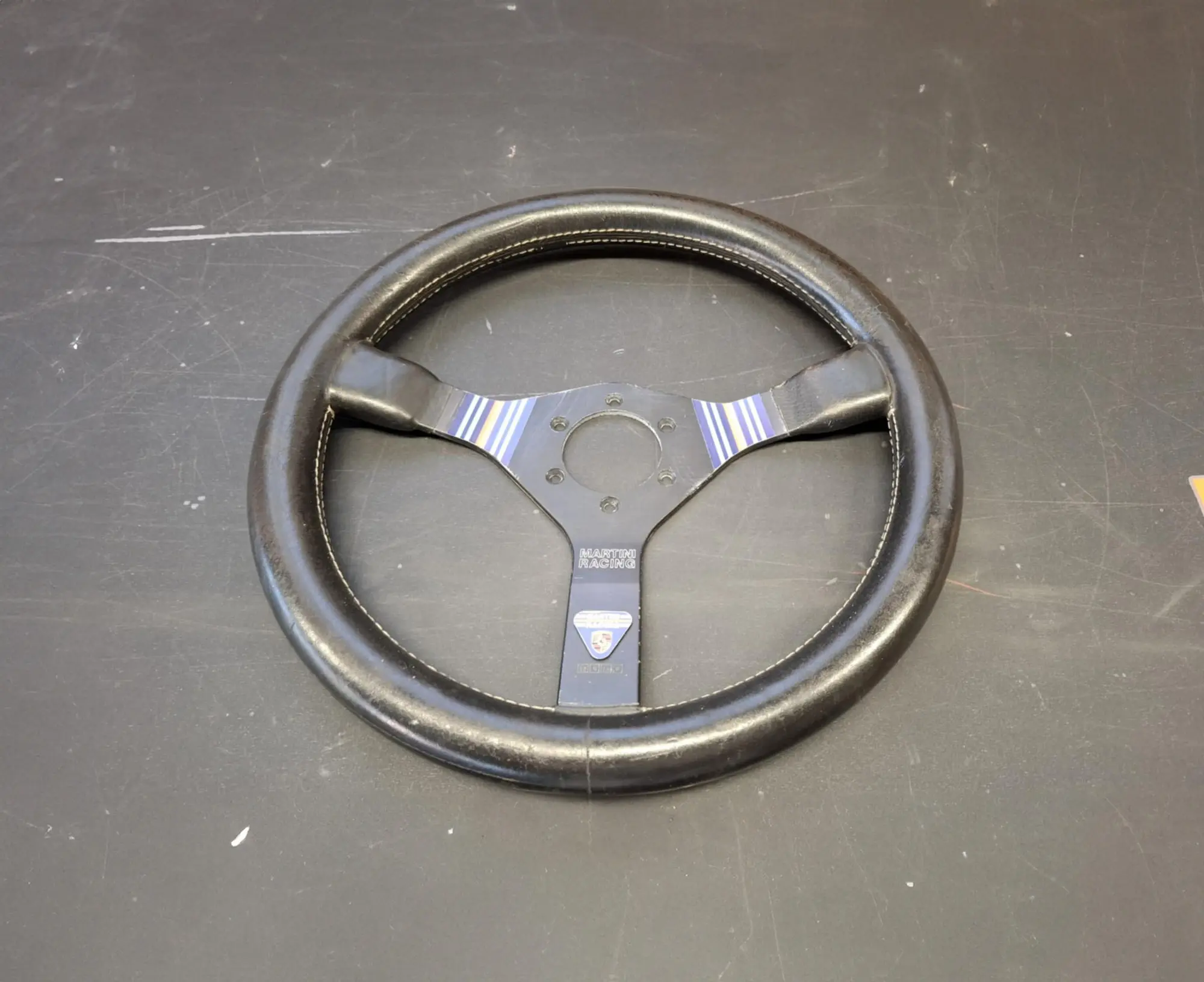 NR - Porsche Martini Racing Momo 360mm Steering Wheel — Sold