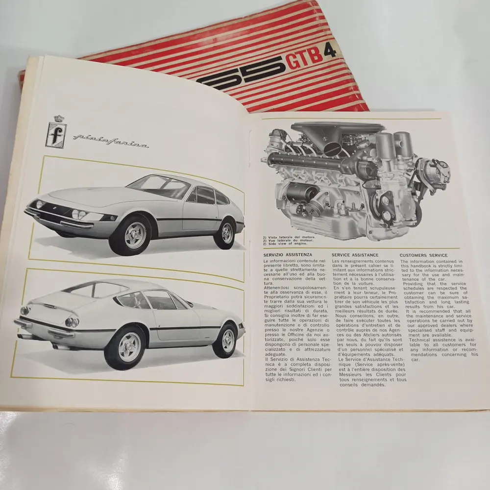 No Reserve Original Ferrari 365 GTB/4 Daytona Literature Set