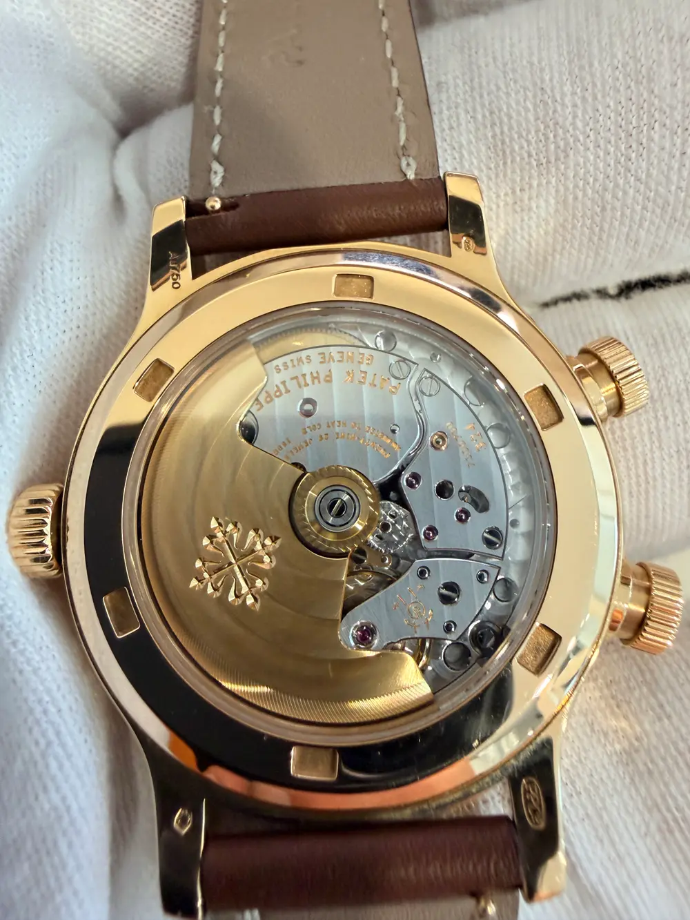 2022 Patek Philippe Calatrava Pilots Travel Time 18k Rose Gold