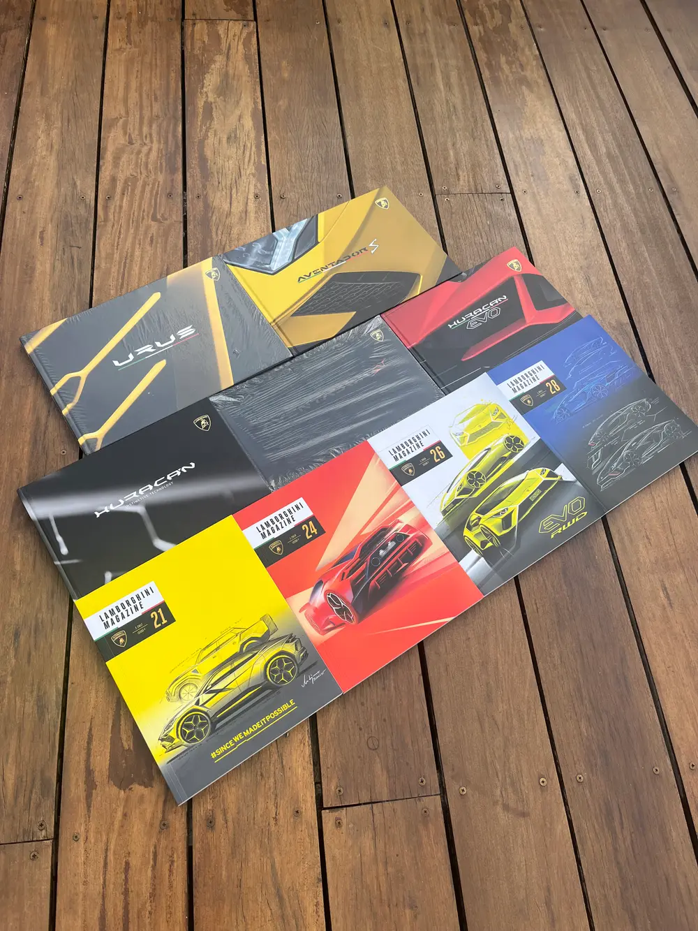 Lamborghini Magazine and Brochure Collection — Auction Ended