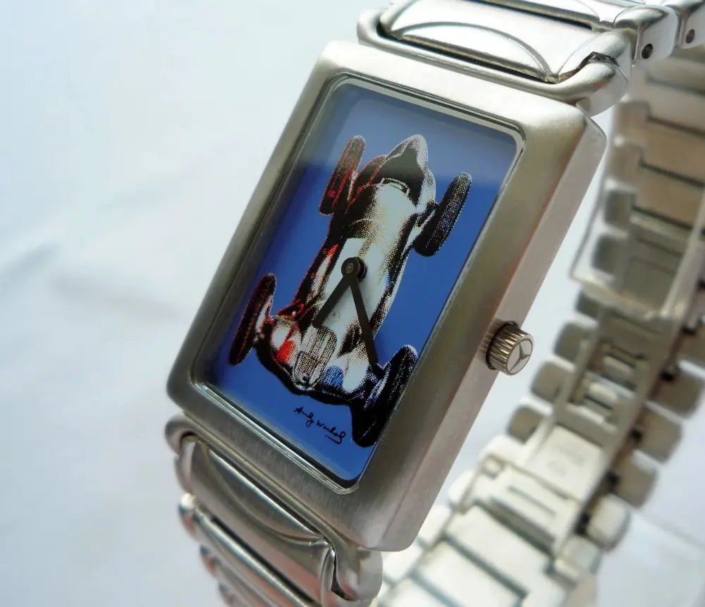 Rare Mercedes Benz Andy Warhol Classic Art Grand Prix W125 Car Swiss ...
