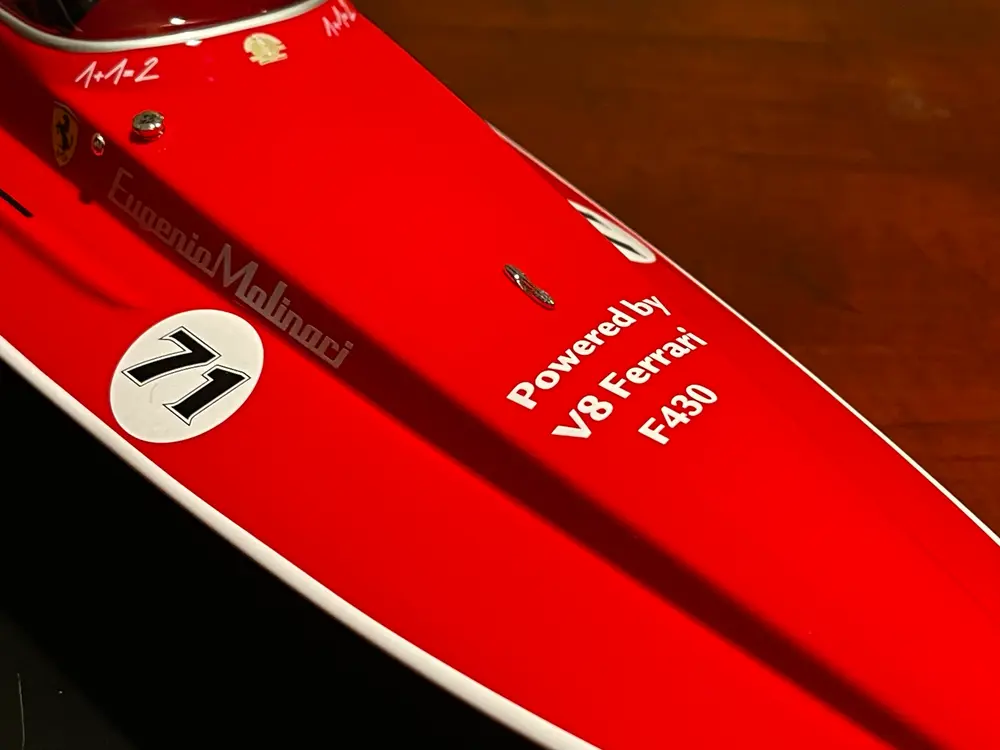 Ferrari Freccia Rossa Speed Boat 1:18 Scale Model — Sold | PCARMARKET