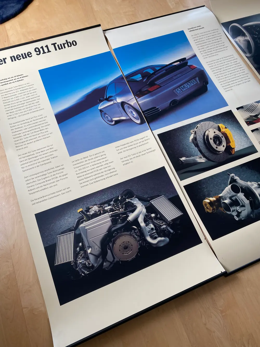 Original Porsche 911 Turbo Evolution Dealership Sign — Auction Ended