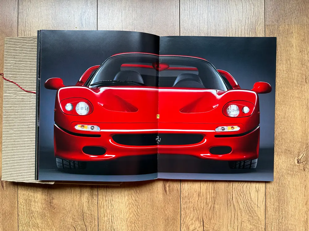 Ferrari F50 Carbon Fiber Owners Book — Auction Ended | PCARMARKET