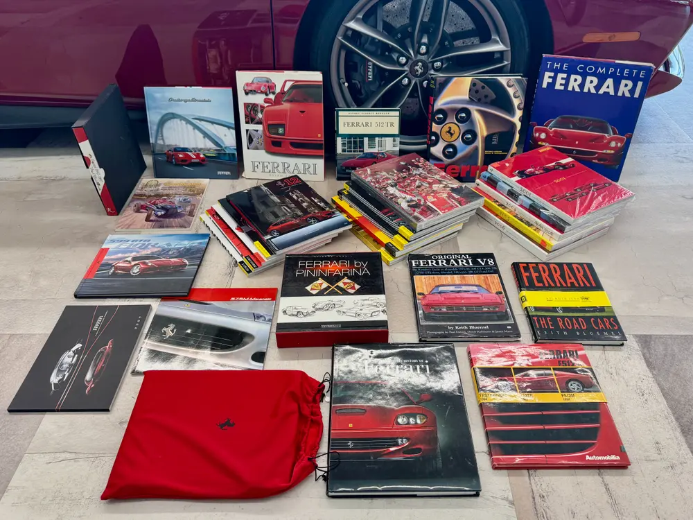 No Reserve Ferrari Book Collection — Sold | PCARMARKET