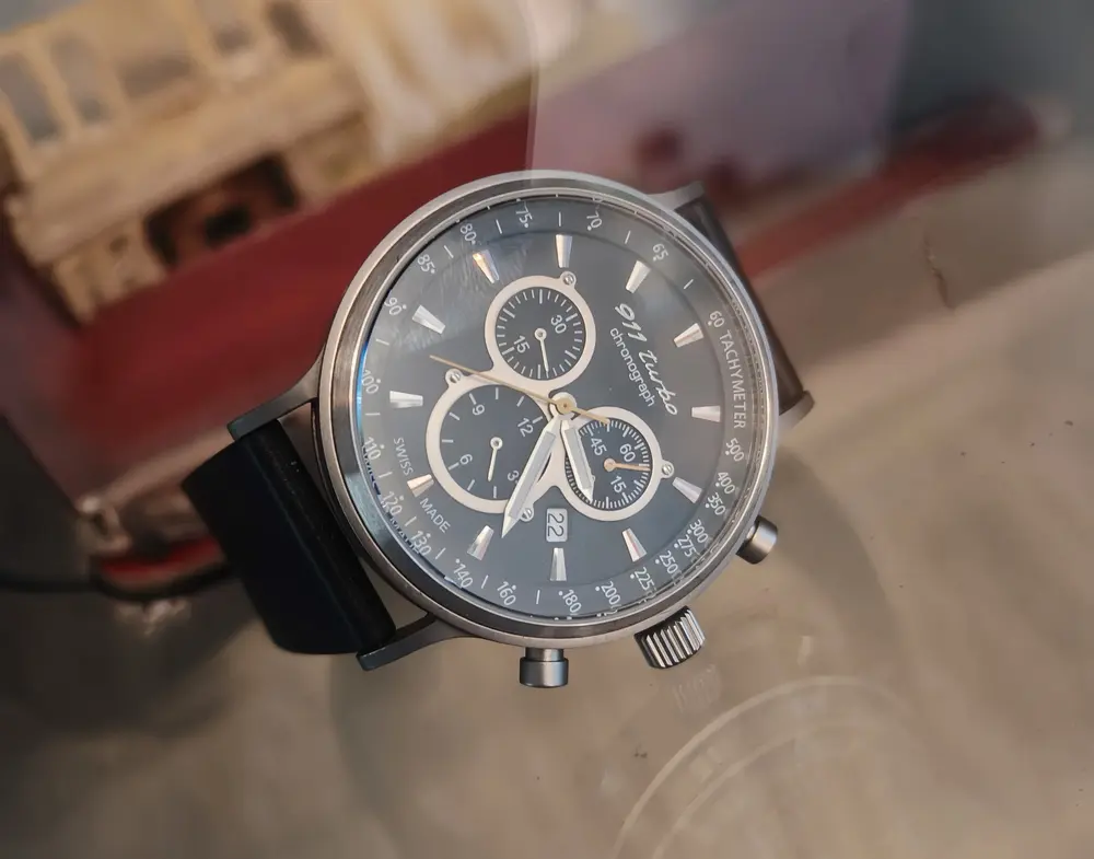 No Reserve Porsche 911 Carrera Turbo Limited Chronograph Watch — Sold