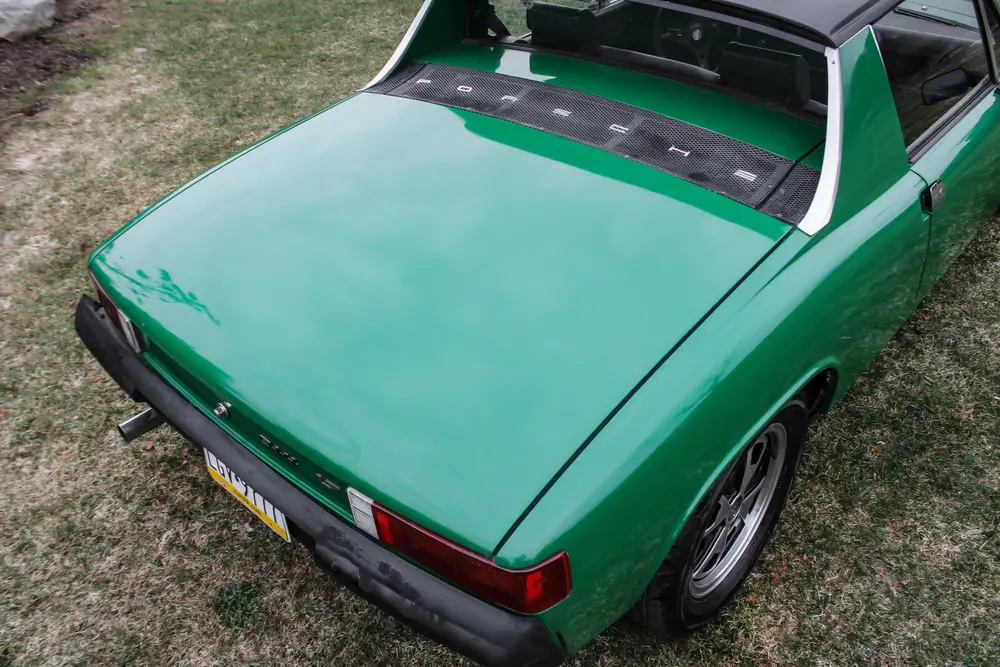 NO RESERVE 1973 Porsche 914 5-Speed Zambezi Green — Sold | PCARMARKET