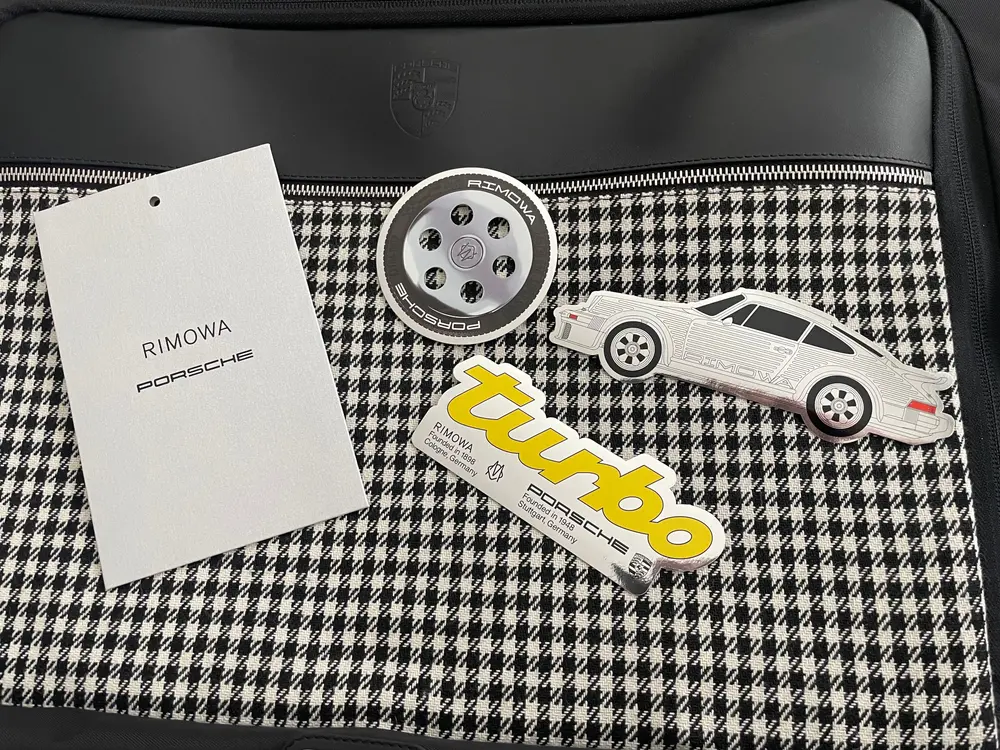 Limited Edition Rimowa x Porsche Hand Carry Pepita Case #841/911