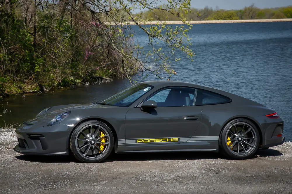 3k-Mile 2018 Porsche 991.2 GT3 Touring PTS Slate Grey — Sold