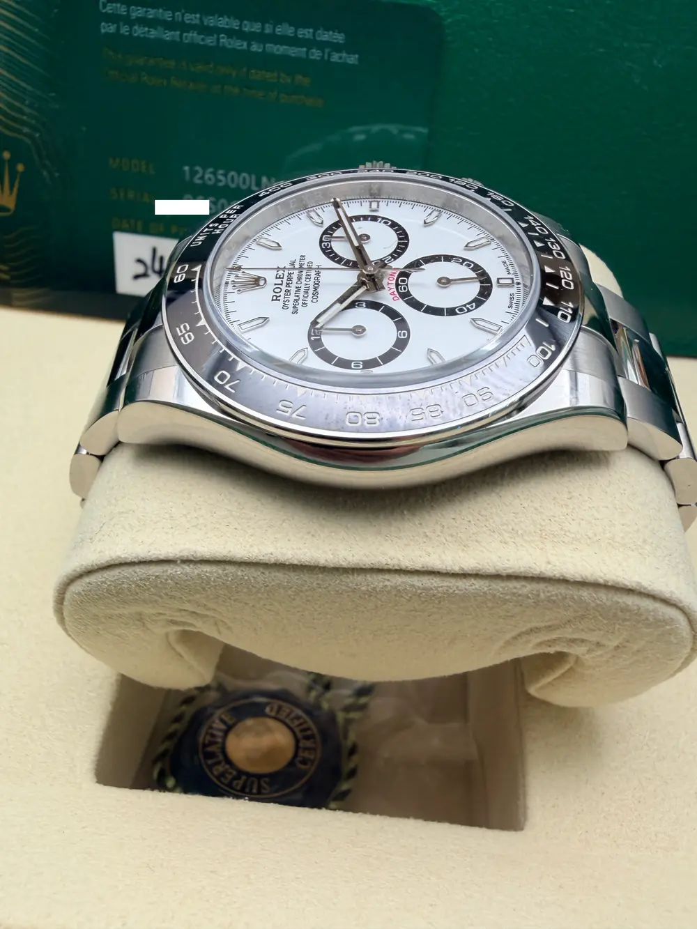 2026 rolex Daytona Panda Watch Ref. 126500LN Full Set — Auction Ended