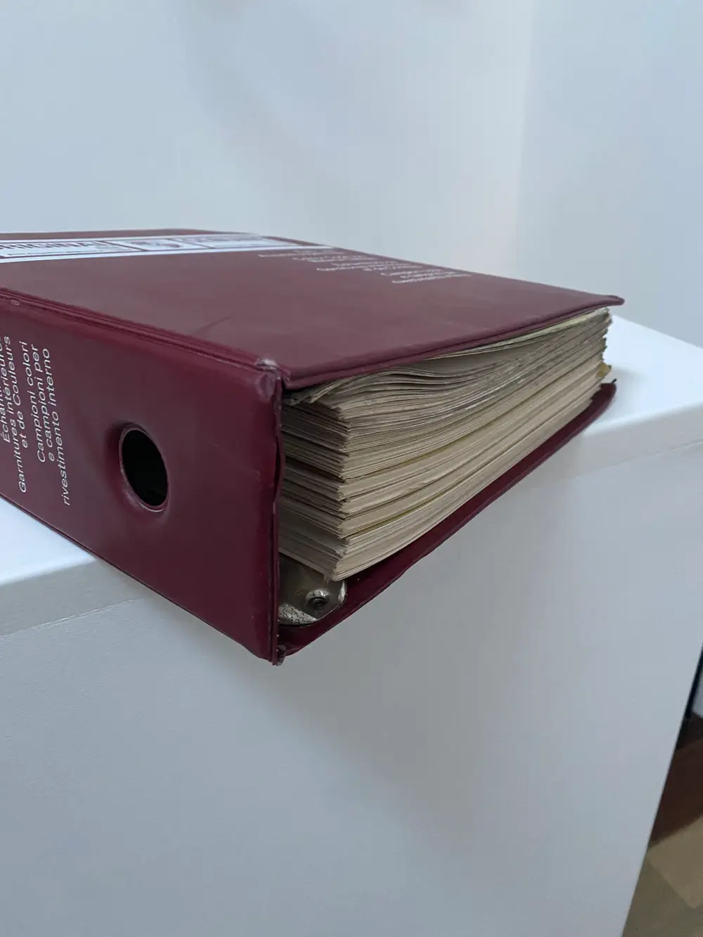 Porsche 1972-1977 Color and Leather Sample Dealer Book — Sold