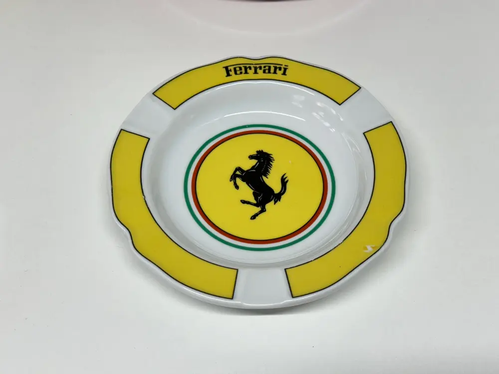 No Reserve Collection of Ferrari Ashtrays and Ceramics — Sold