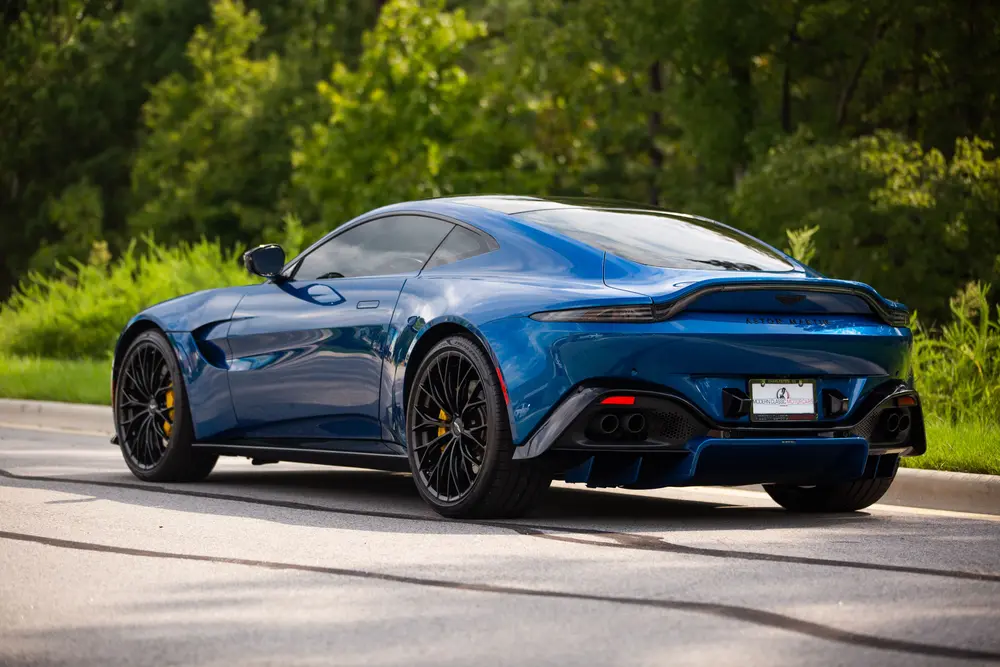 7k-Mile 2022 Aston Martin Vantage V8 Coupe — Auction Ended