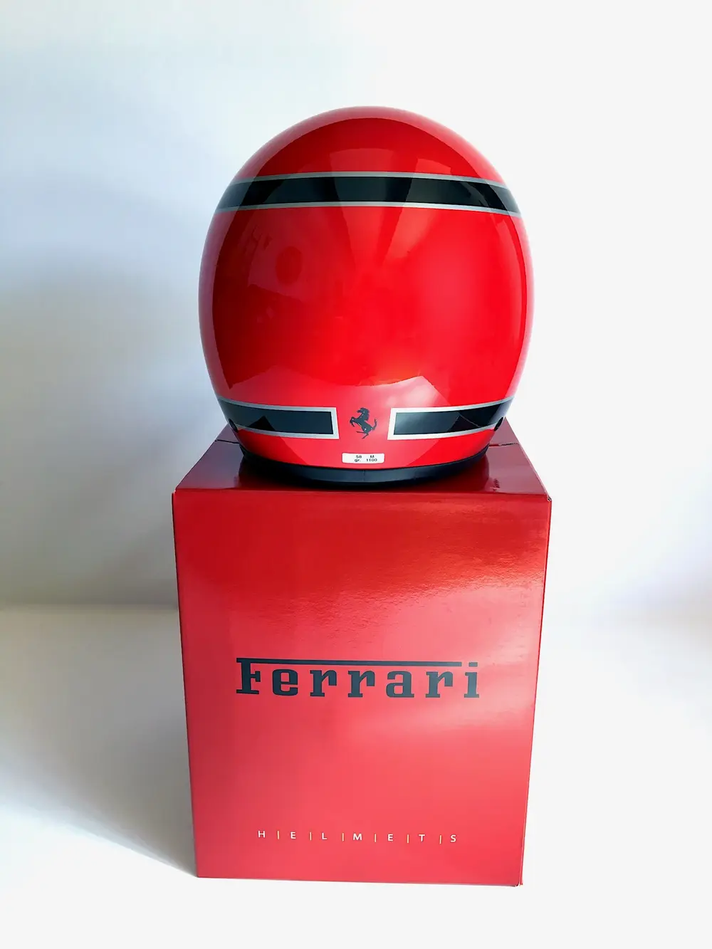 Autographed Ferrari Corso Pilota Avanzato Carbon/Kevlar Racing Helmet