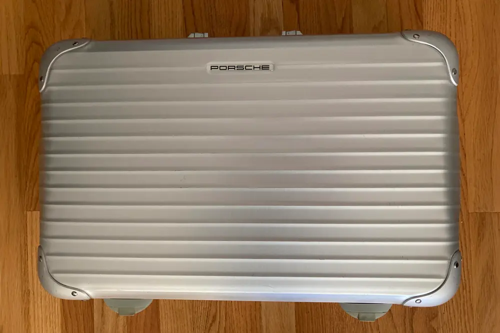 Rimowa x Porsche Vintage Aluminum Suitcase — Sold | PCARMARKET