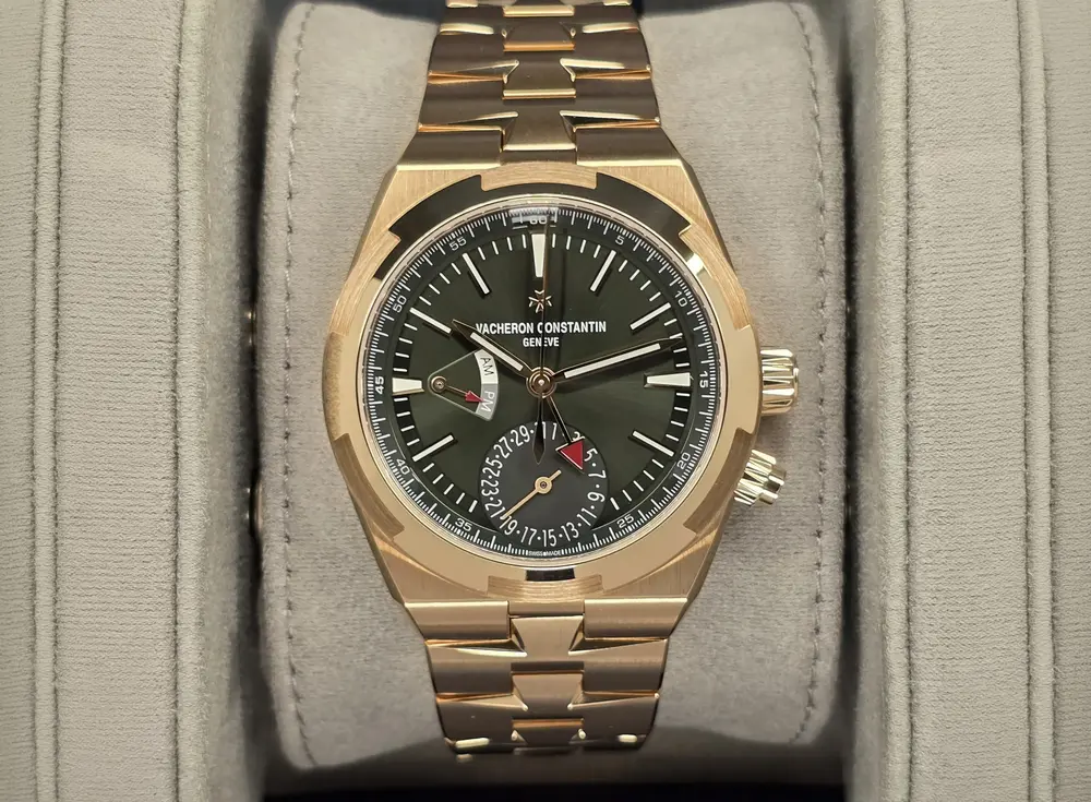 Vacheron Constantin Overseas 18K Gold Green Dial Watch Ref. 7920V