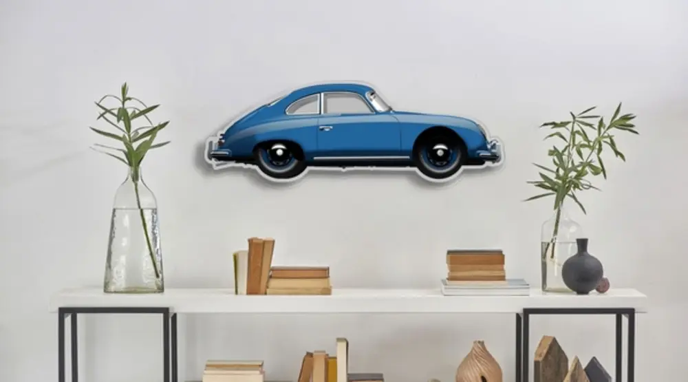 NO RESERVE - Porsche 356 Plexiglass Art (35
