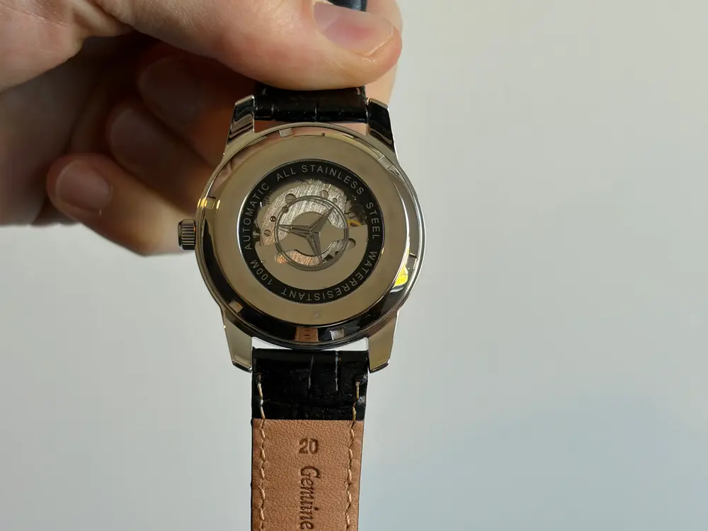 NOS Unworn Mercedes Benz Classic Dual Time Zone Design GMT