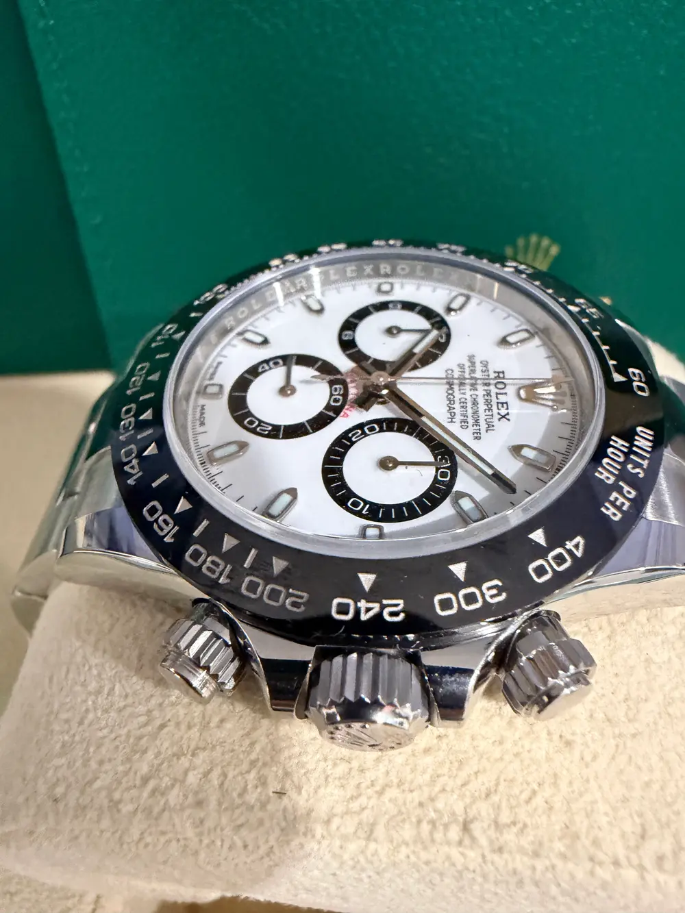 2022 Rolex Daytona Panda Wach Ref. 116500LN Full Set — Auction Ended