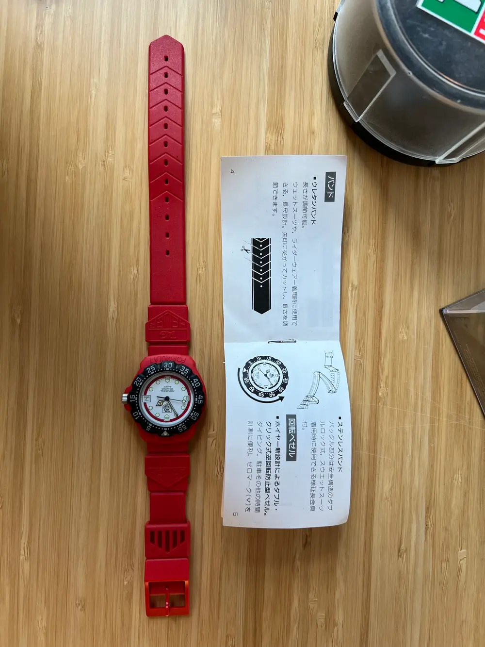 No Reserve Tag Heuer Formula One model 385.513/1 watch — Sold