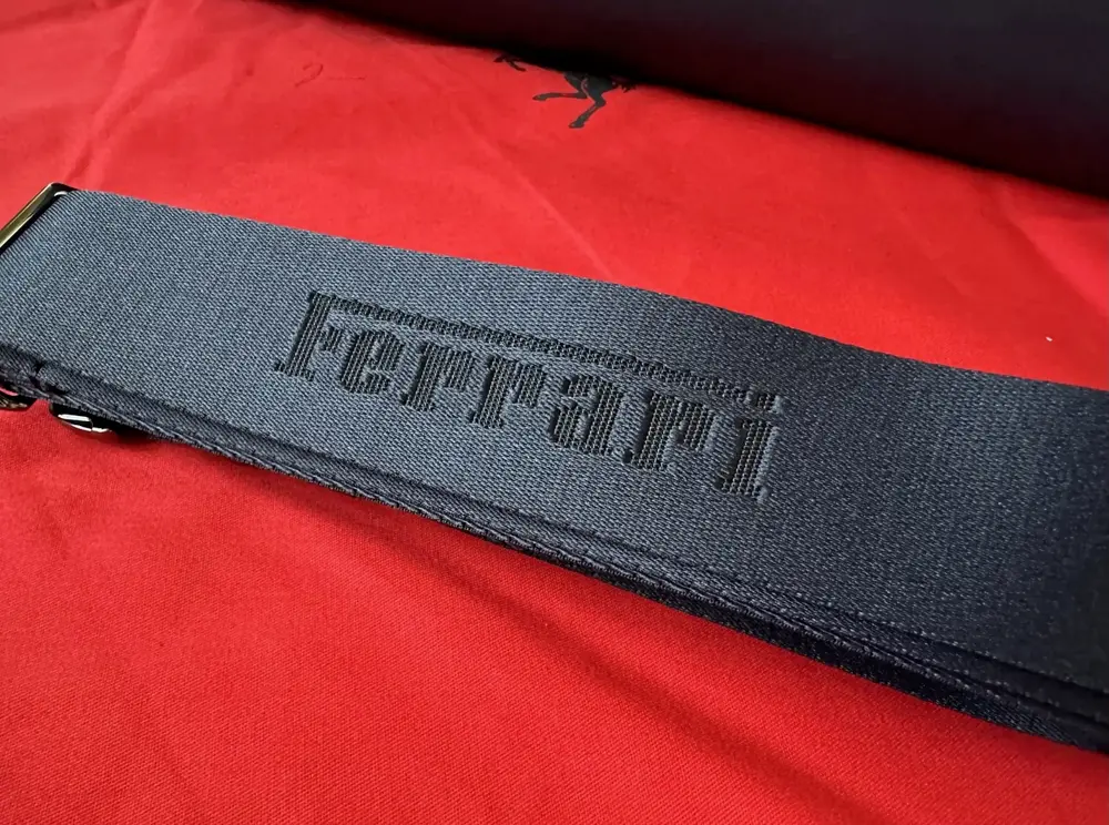 Ferrari 12 Cilindri Leather Owners Edition Duffle Bag — Sold