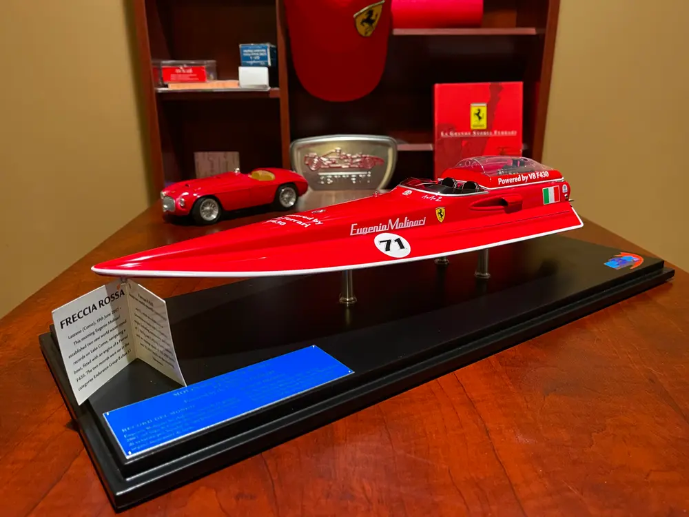 Ferrari Freccia Rossa Speed Boat 1:18 Scale Model — Sold | PCARMARKET