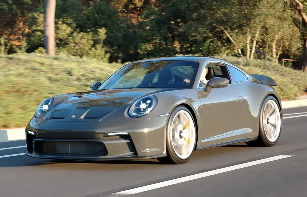 PTS Slate Grey 2k-Mile 2022 Porsche 992 GT3 Touring 6-Speed — Sold
