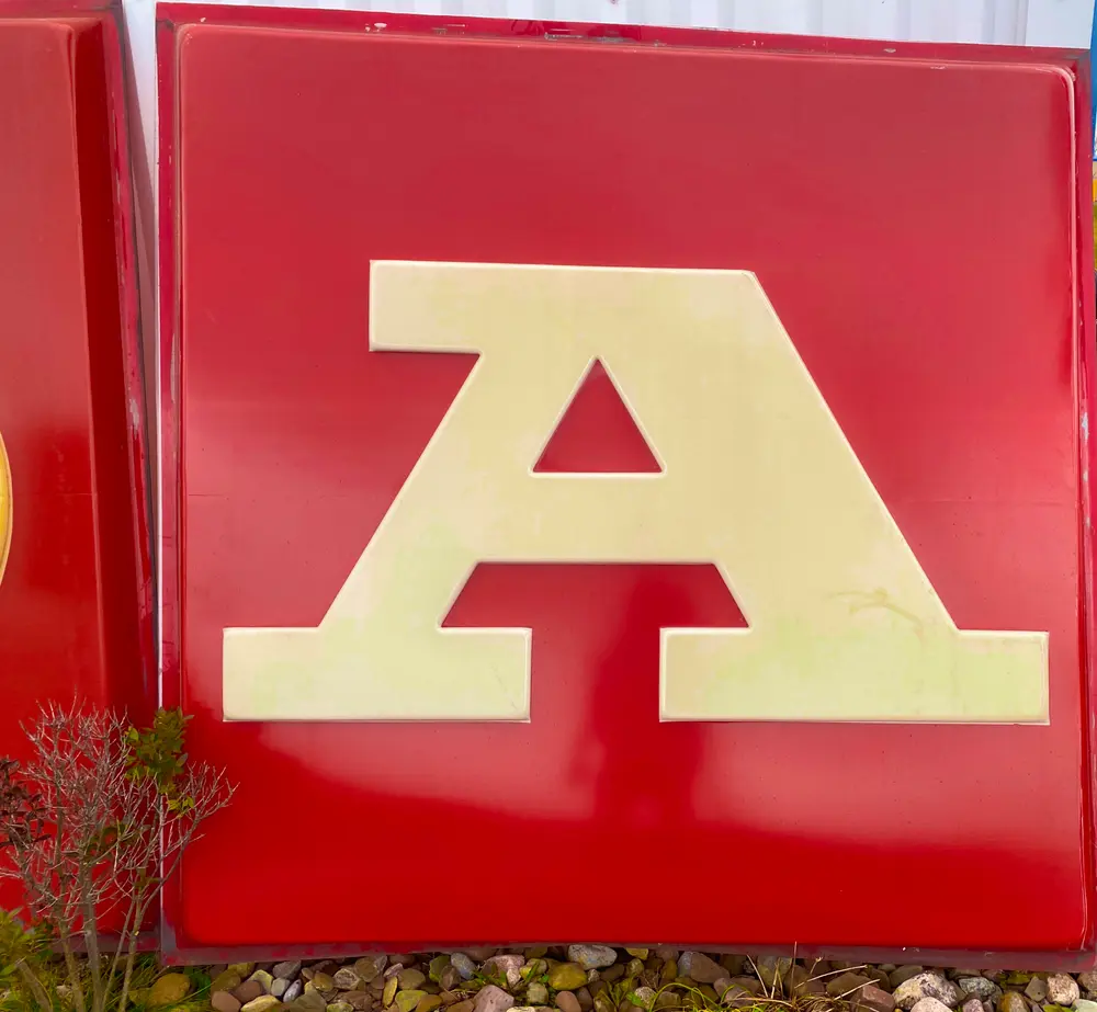 Authentic 1980s Honda Dealership Sign (36') — Auction Ended
