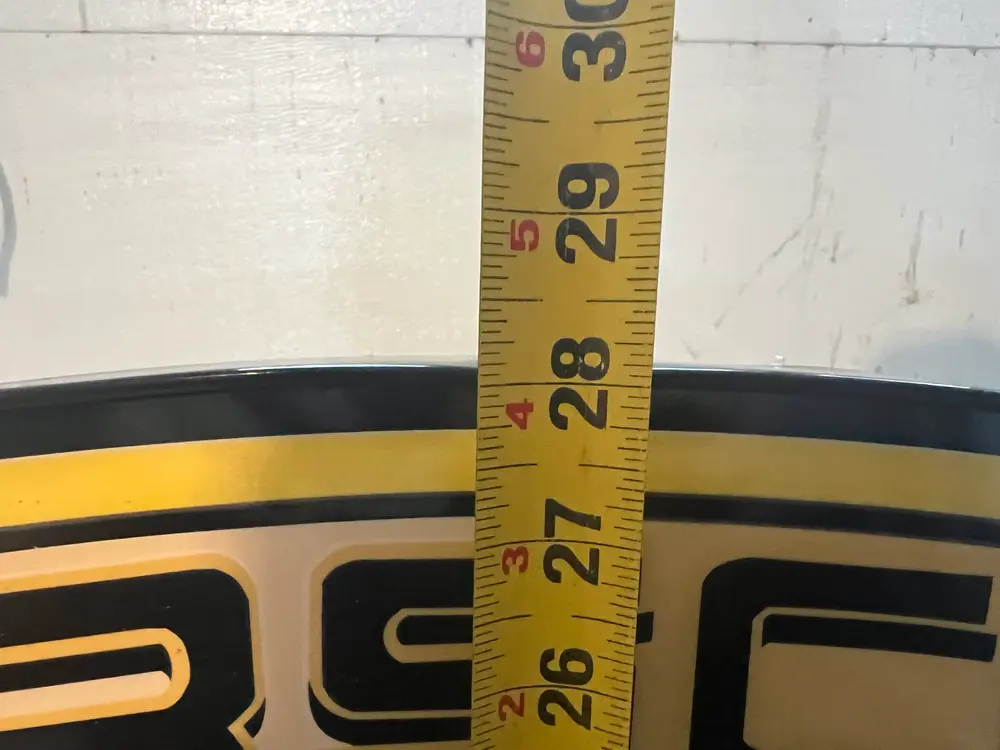 Illuminated Porsche 911 Sign with Crest for Sale — $1,500 | PCARMARKET