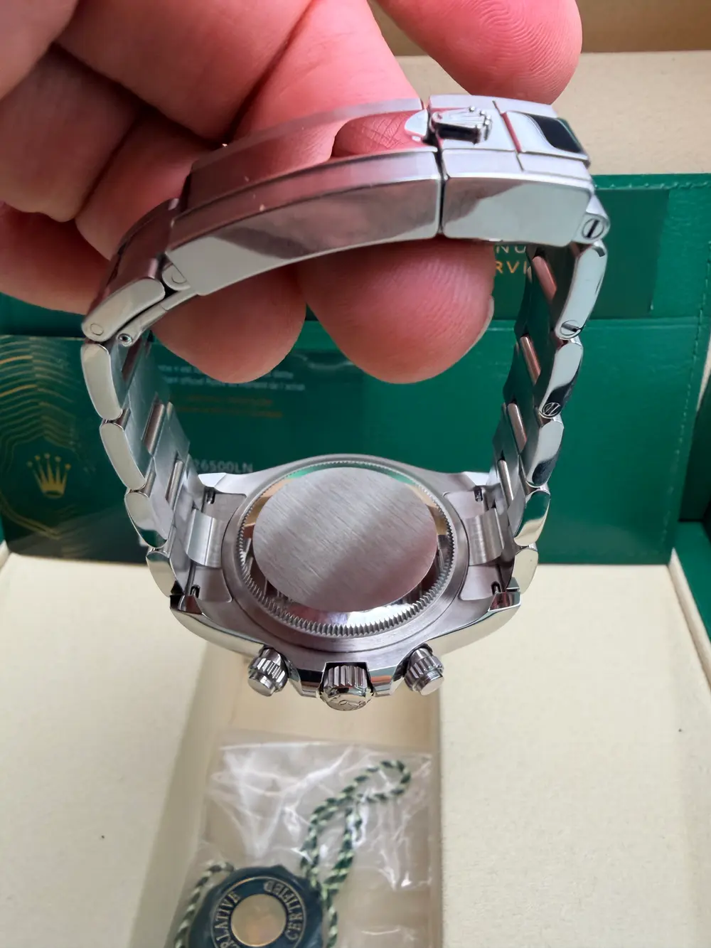 2026 rolex Daytona Panda Watch Ref. 126500LN Full Set — Auction Ended