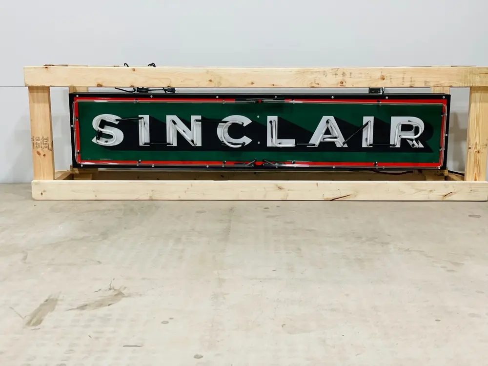 Sinclair Neon Sign — Auction Ended | PCARMARKET