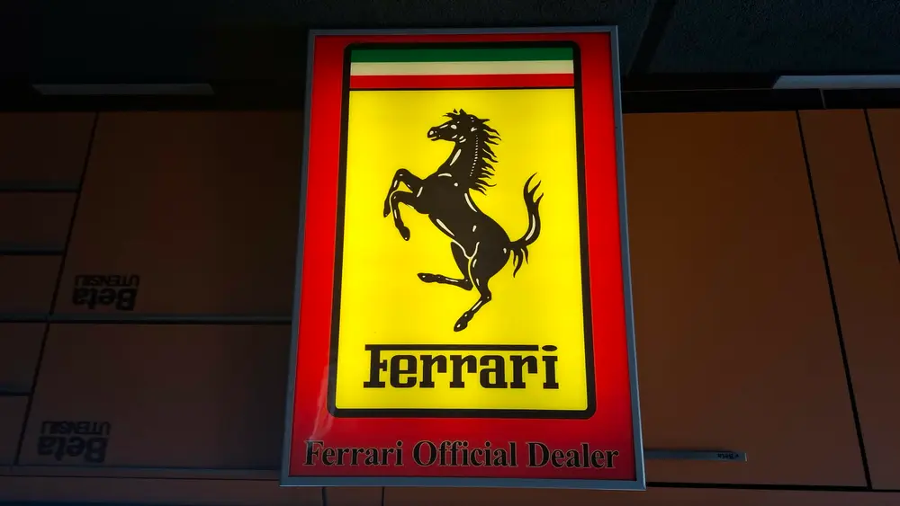 文房具・事務用品 ☆希少箱付☆Ferrari Formula ペーパーナイフ金色伊製