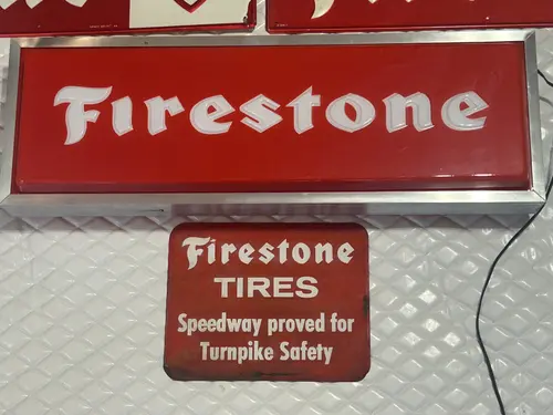 Firestone Sign Collection — Sold | PCARMARKET