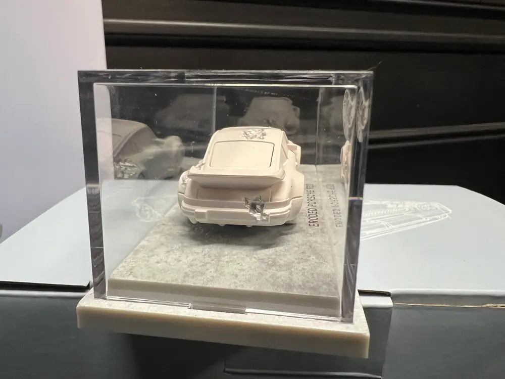 No Reserve Hot Wheels x Daniel Arsham Eroded Porsche 930 and Rally