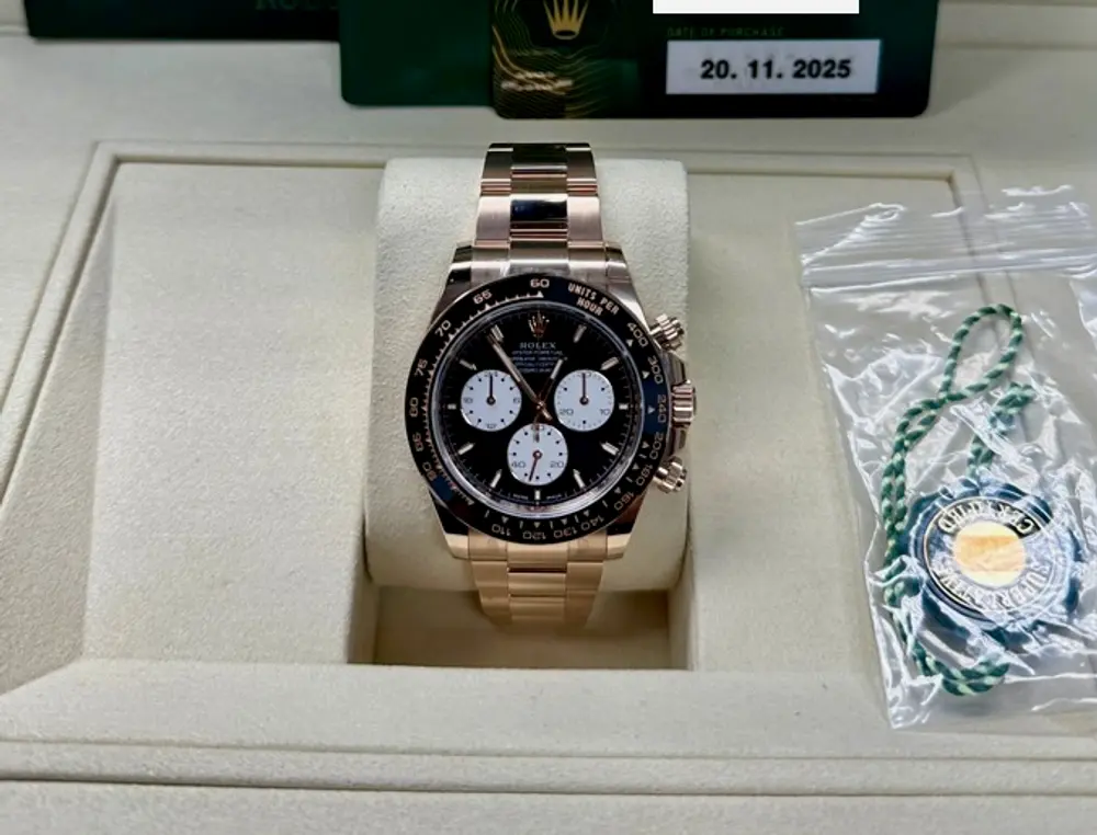 2025 Rolex Daytona Everose Le Mans Watch Ref. 126525LN Full Set