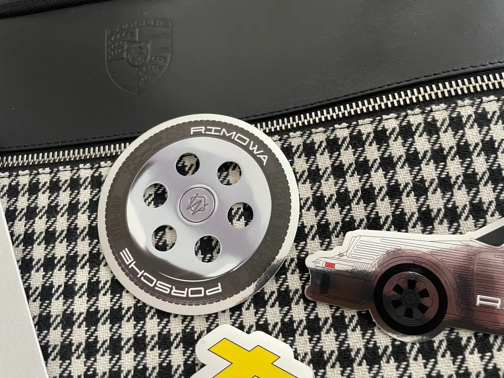 Limited Edition Rimowa x Porsche Hand Carry Pepita Case #841/911