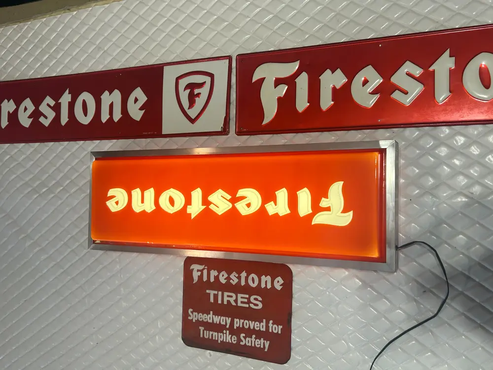 Firestone Sign Collection — Sold | PCARMARKET
