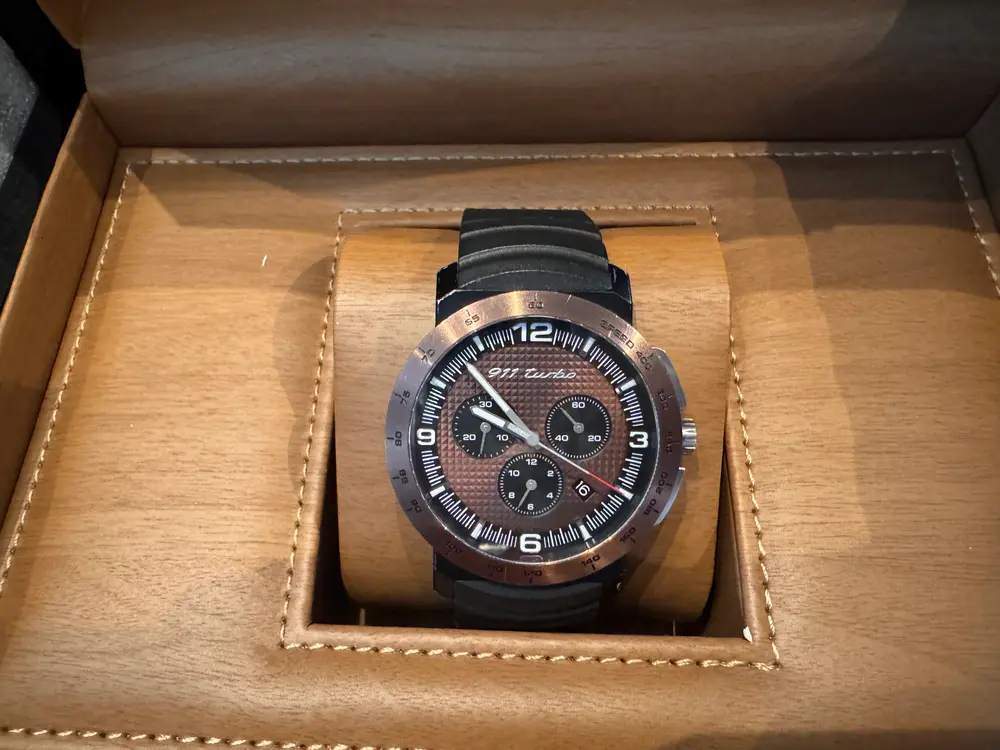 No Reserve Porsche Design Sport Classic 911 Turbo Chronograph Watch