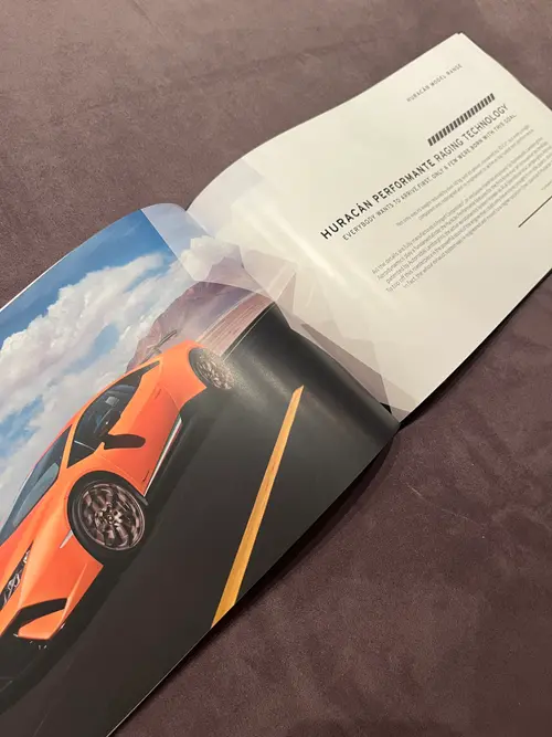 Lamborghini Magazine and Brochure Collection — Auction Ended