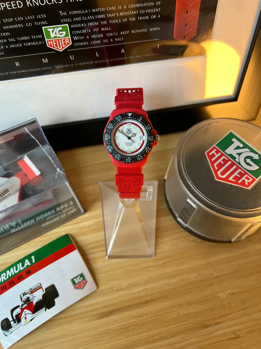 No Reserve Tag Heuer Formula One model 385.513/1 watch — Sold