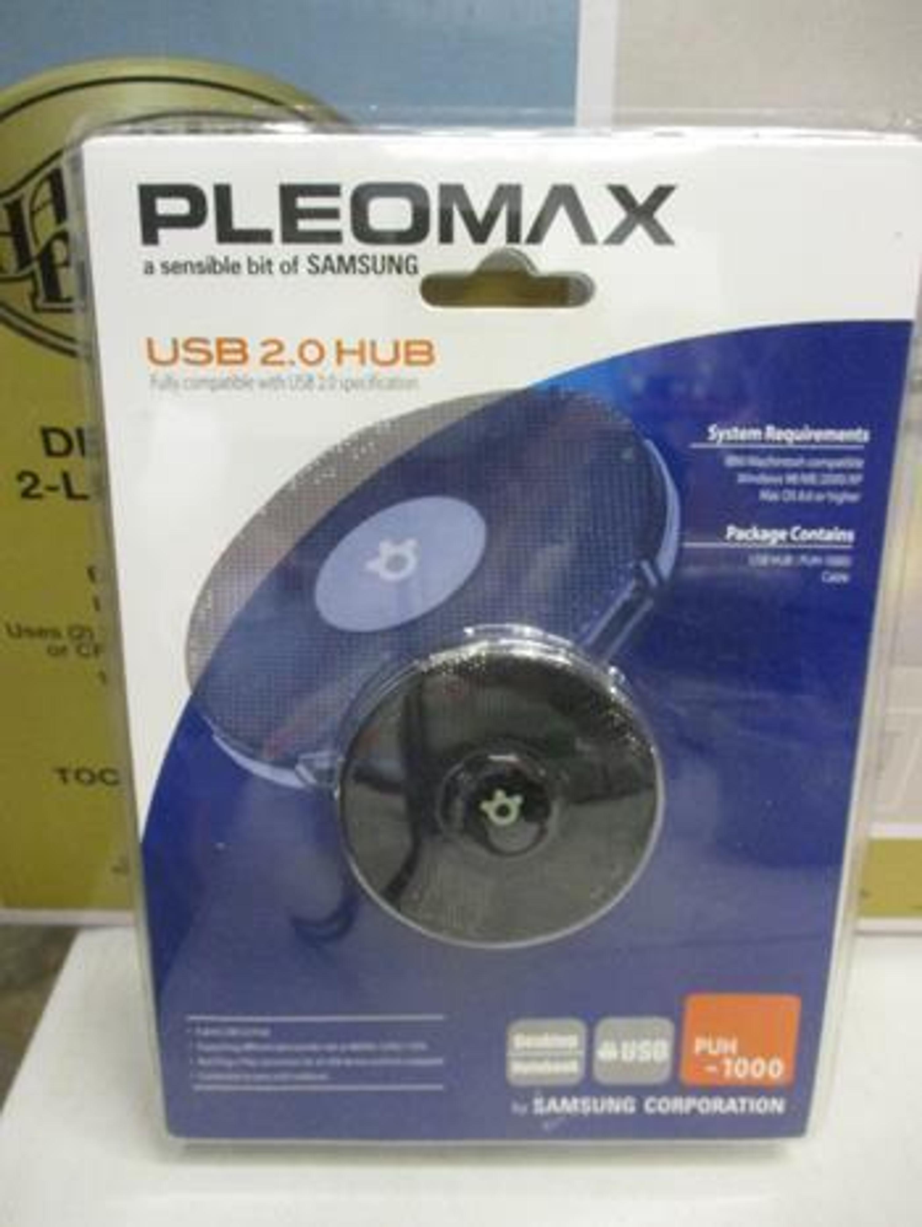 sale-(18) Samsung Pleomax PUH-1000 4-Port USB Hub